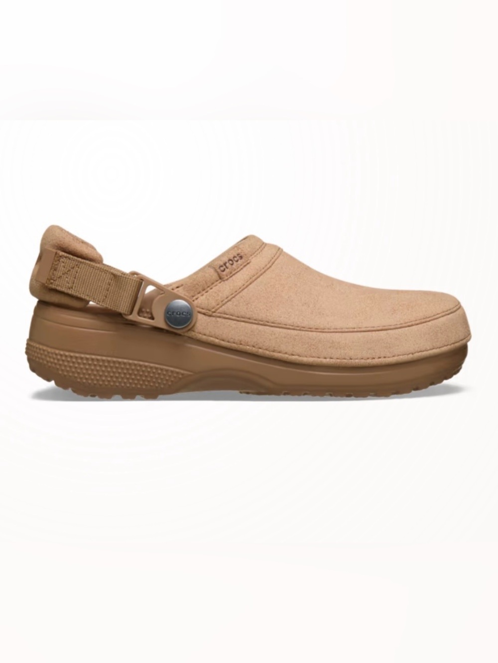 NWT CROCS Classic Crafted Vegan Suede Clog- W9/M7